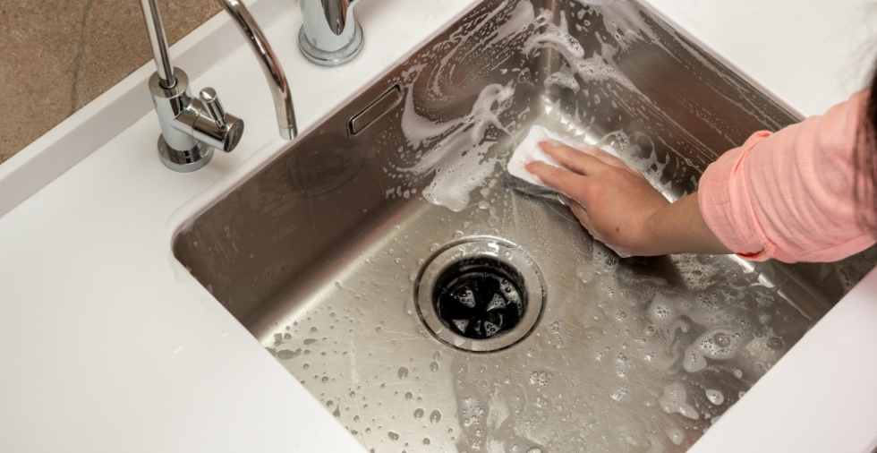 Kitchen Sink Cleaning In Brighton