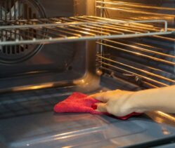 How To Clean A Wall Oven
